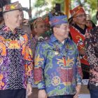 Bupati Kapuas HM Wiyatno menghadiri Apel Besar Camat, Kades, Lurah, Damang, Babinsa, dan Babinkamtibmas se-Kalimantan Tengah, yang digelar di Halaman Kantor Gubernur Kalimantan Tengah, Kamis (22/5/2025).
