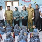 Bupati Kapuas HM Wiyatno didampingi Wakil Bupati Kapuas Dodo dan Pj Sekda Kapuas Usis I Sangkai meninjau langsung pelaksanaan program Makan Bergizi Gratis (MBG) di sejumlah sekolah di wilayah Kota Kuala Kapuas, Selasa (10/6/2025).
