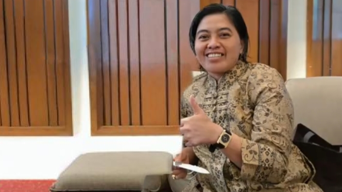 Ketua Komisi III DPRD Kapuas, Yunaningsih (Fraksi Partai Gerindra) 