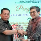 Bupati Kapuas HM Wiyatno menghadiri Acara Penyerahan Laporan Hasil Pemeriksaan (LHP) Badan Pemeriksa Keuangan Republik Indonesia (BPK RI) Perwakilan Provinsi Kalimantan Tengah, Jumat (2/1/2026).