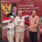 Bupati Kapuas HM Wiyatno dan jajaran saat kunjungan kerja ke Direktorat Jenderal (Dirjen) Perkotaan, Kementerian Pekerjaan Umum dan Perumahan Rakyat (PUPR), dalam rangka koordinasi dan sinkronisasi program pembangunan, Rabu (7/1/2026). 