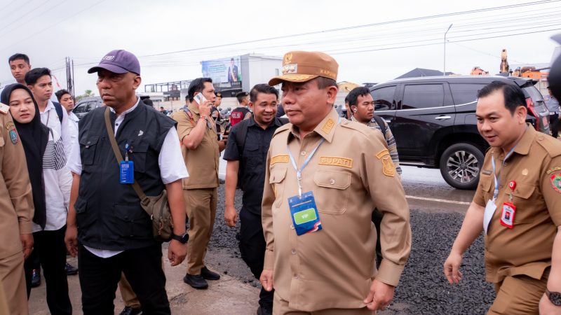 Bupati Kapuas H. M. Wiyatno saat menghadiri Peresmian 166 Sekolah Rakyat (SR) di 34 Provinsi yang dipusatkan di Banjarbaru, Kalimantan Selatan, pada Senin (12/1/2026).