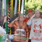 Bupati Kapuas H. M. Wiyatno bersama Sekretaris Daerah Kabupaten Kapuas Usis I. Sangkai menghadiri Upacara Peringatan Hari Jadi ke-69 Provinsi Kalimantan Tengah yang dilaksanakan di Halaman Kantor Gubernur Kalimantan Tengah, Sabtu (23/5/2026).