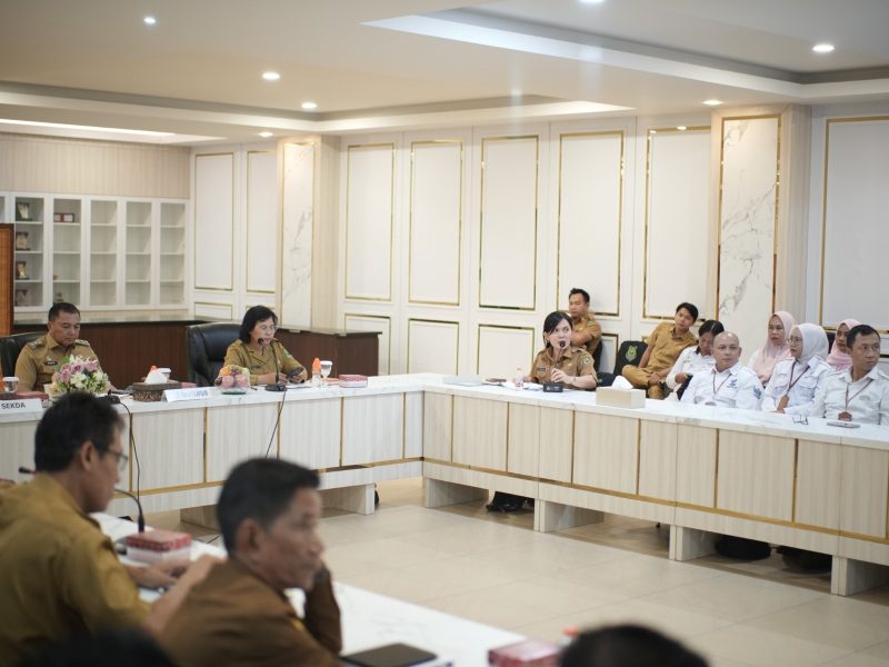 Wakil Bupati Kapuas, Dodo, membuka secara resmi Rapat Koordinasi Pemuktahiran dan Pemanfaatan Data Tunggal Sosial Ekonomi Nasional (DTSEN), bertempat di Ruang Rapat Rujab Bupati Kapuas, Senin (25/5/2026).
