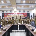 Foto Bersama Wakil Bupati Kapuas Dodo. SP bersama OPD terkait kesiapan pembentukan BNNK Kapuas. 