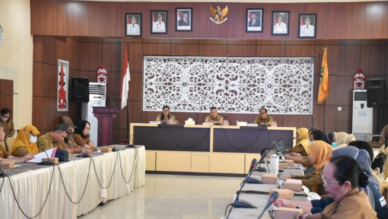 Pemerintah Kabupaten Kapuas menggelar Rapat Koordinasi dalam rangka Implementasi dan Sinergitas Intervensi Pencegahan dan Percepatan Penurunan Stunting (P3S) di Kabupaten Kapuas, Selasa (15/9/2026).