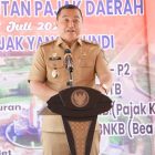 Wakil Bupati Kapuas Dodo secara resmi membuka Pekan Panutan Pajak Daerah 2026 yang digelar Badan Pendapatan Daerah (Bapenda) Kabupaten Kapuas di Halaman Kantor Bapenda Kabupaten Kapuas, Selasa (14/7/2026).