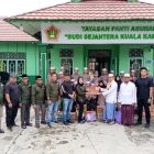 Jajaran Persatuan Wartawan Indonesia (PWI) Kabupaten Kapuas menyalurkan bantuan sembako ke panti asuhan, Senin (9/3/2026) sore. 
