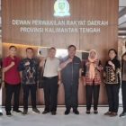 Komisi III DPRD Kabupaten Kapuas saat berada di DPRD Provinsi Kalteng