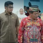 Arhensa Mullah Muhammad (kiri) bersama Bupati Kapuas HM Wiyatno saat menghadiri peresmian layanan Computed Tomography (CT) Scan di RSUD dr. H. Soemarno Sosroatmodjo, Senin (29/6/2026). (Sumber foto : IG @dedikasi.arhensa24)