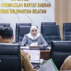 Ketua Komisi III DPRD Kalsel Mustaqimah pimpin rapat dengan Kepala Bappeda beserta jajaran terkait Rencana Kerja serta Program Kerja Bappeda Tahun Anggaran 2027.