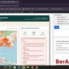 Tampilan portal pemantauan dampak kebakaran hutan dan lahan (Karhutla) terhadap kesehatan di https://dinkes.kapuaskab.go.id/web/pemantauan-ispa-karhutla.
